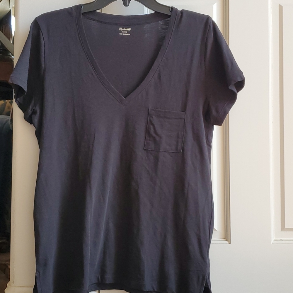 Madewell black tee